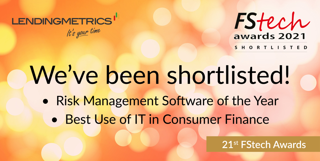 LendingMetrics is pleased to have been shortlisted for two new awards