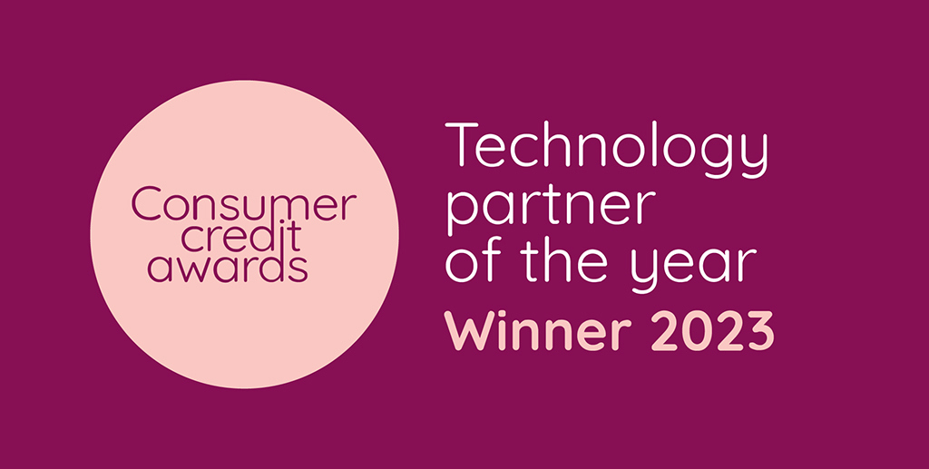 Consumer Credit Awards 2023 - Winners of Technology Partner of the Year!